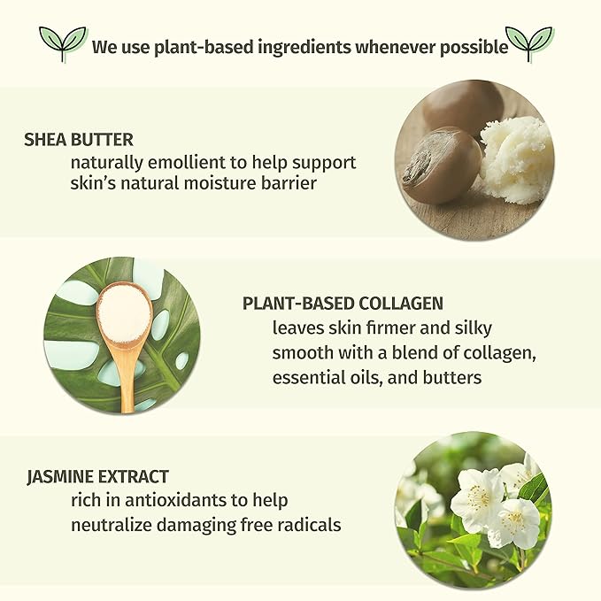 Hempz Mini Collagen-Infused Jasmine & Rose Body Moisturizer, 2.25 oz - Paraben-Free, Vegan, Cruelty-Free (Pack of 2)