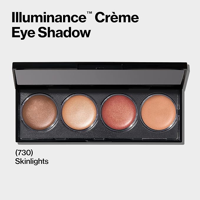 REVLON Illuminance Creme Shadow, 4 Shades, Skinlights - 1 set (Pack of 2)
