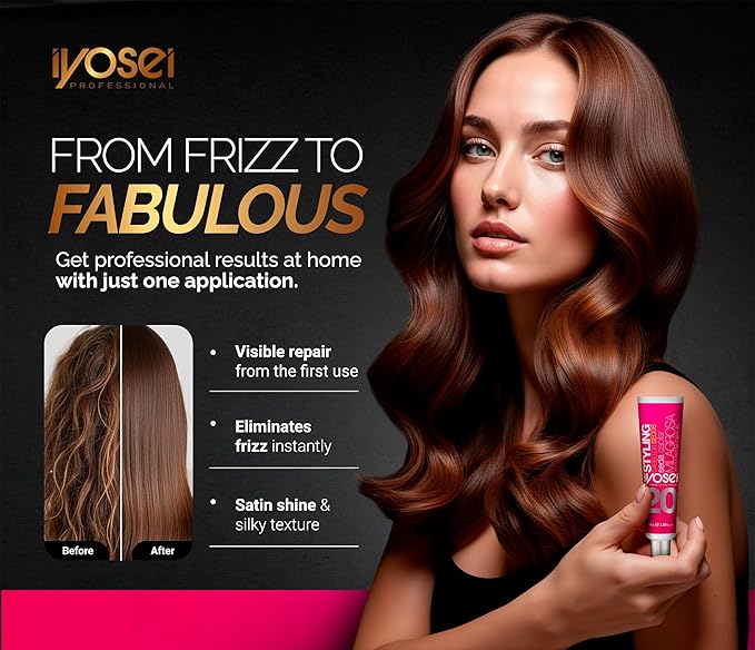 Professional Miracle Hair Silk No. 20 – Anti-Frizz Leave-In Hair Silk Serum for Dry & Damaged Hair | Frizz Control, Hydration & Satin Shine Finish – 50 ml