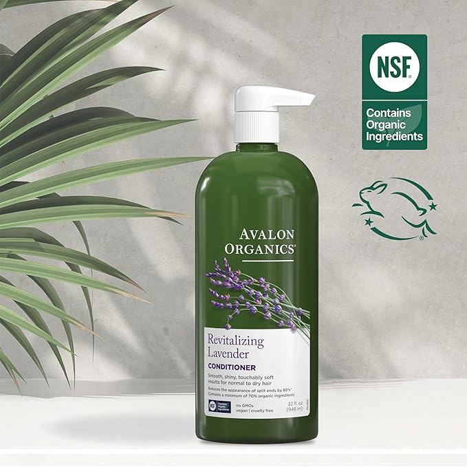 Avalon Organics Conditioner, Nourishing Lavender, 32 oz