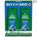Irish Spring Moisture Blast Body Wash for Men, 20 Fl Oz (Pack of 2)