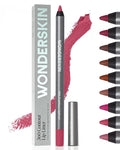 Wonderskin Lipliner Pencil - 360 Contour Lipliner, Long Lasting, Sharpenable, Waterproof and Transfer-Proof Nude Lip Liner Pencil (Rosewood)