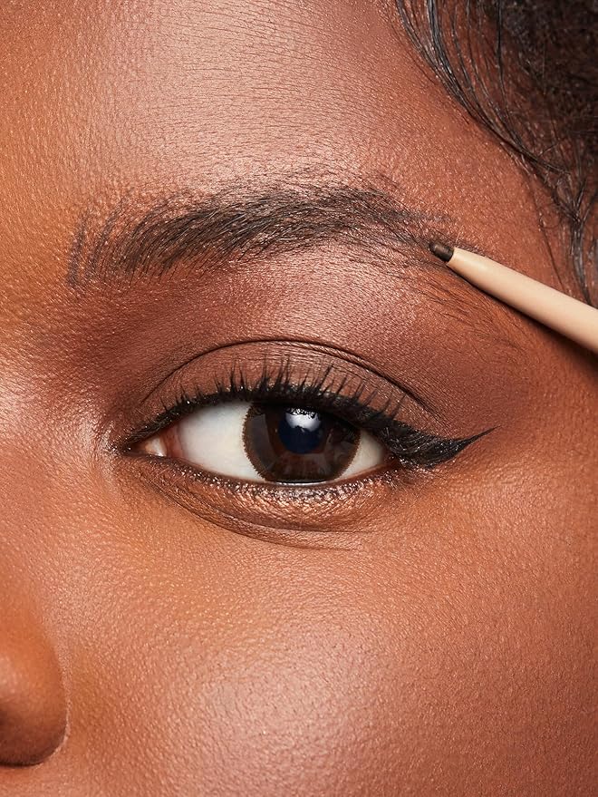 SHEGLAM Insta-Fill Eyebrow Pencil Long Lasting Non-Sticky Sweatproof Matte Eye Brow Pen Makeup - Ash Brown (Pack of 2)