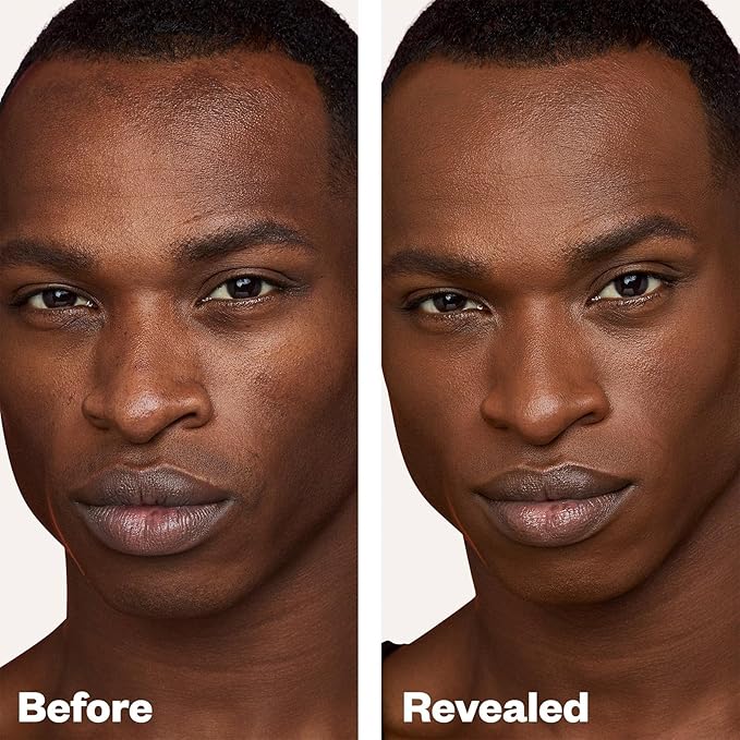 Kosas Revealer Liquid Foundation SPF 25 – Medium Buildable Coverage, Hydrating Natural Glow Finish, Deep Neutral Olive 400