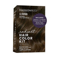 Madison Reed Radiant Hair Color Kit - 6.5NNN Medium Brown with Warm Golden Undertones (Novara Light Brown), 100% Gray Hair Coverage | PPD-Free & Ammonia-Free, 1 Pack