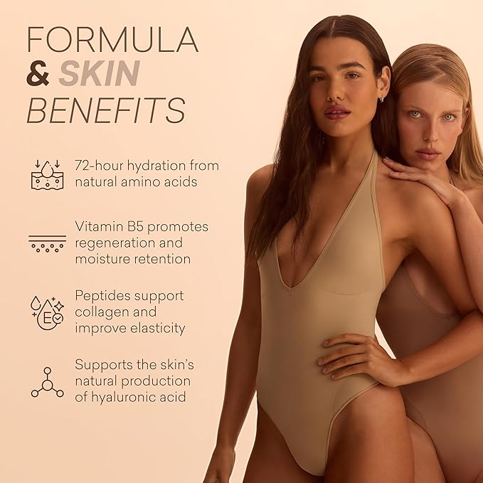 Brown Bee Peptide Gradual Tanning Serum 25 ml – Daily Facial Self Tanner with Peptides, 2% Hyaluronic Acid, Vitamin B5 & Hydraskin, Hydrating Glow