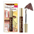 KISSME Heroine Make Long UP Mascara Super WP, Super Long-Lasting! Long & Curl Mascara, Brown