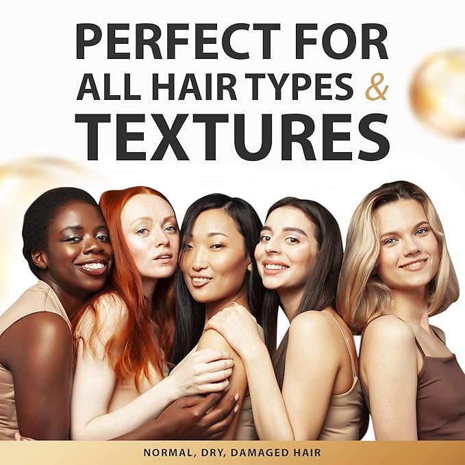 SUNATORIA Argan Oil Hair Mask with Keratin for Dry, Dull, Frizzy Hair - Deep Conditioning Mask for Softness, Smoothness & Shine, 8.5 Fl Oz