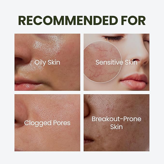 HyCicaMue Defence Cream, Calming Korean Moisturizer for Sensitive Skin, Redness Relief, Summer Sebum Control, Lightweight Hydrating, Cica Vegan Mucin Barrier Repair, Face Cream, 1.69 fl.oz