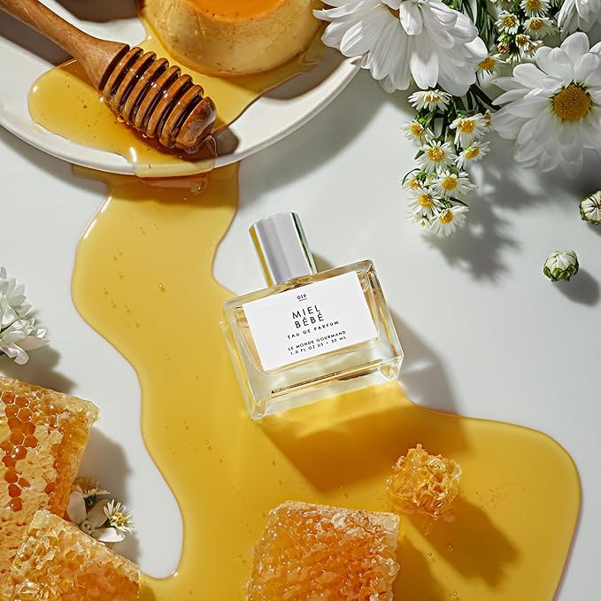 Le Monde Gourmand Miel Bébé Eau de Parfum Spray Perfume for Women, Honey Blossom, Mandarin & Praline Floral‑Gourmand Scent, Vegan & Cruelty Free, 1 fl oz (30 ml)