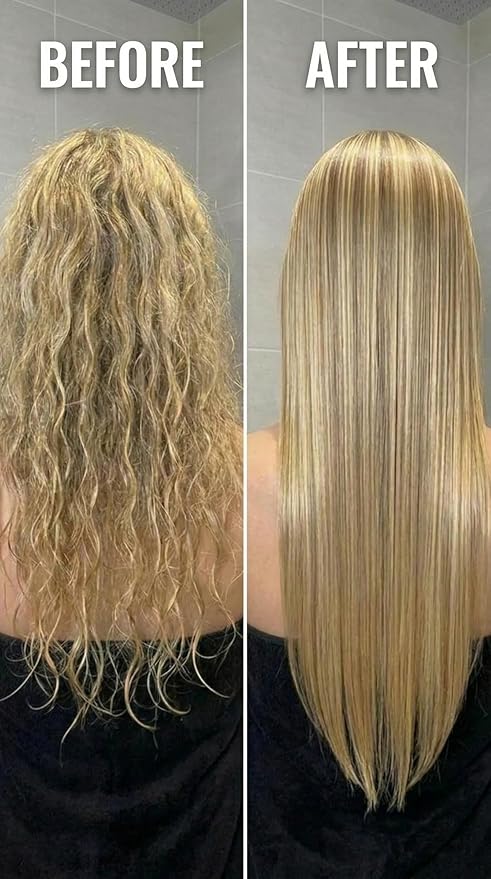 Hair Botox Treatment – Deep Repair Mask with Keratin & Collagen – Frizz Control – Mirror Gloss Shine – 17.6 oz