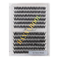 12rows-Large Tray Mixed 8-10-12-14-16mm/Mixed 14-15-16mm/Mixed14mm-16mm/Mixed 18-20mm Wide Stem Individual False Eyelashes Dramatic Black Cluster Eyelashes (MY009-12-14MM)