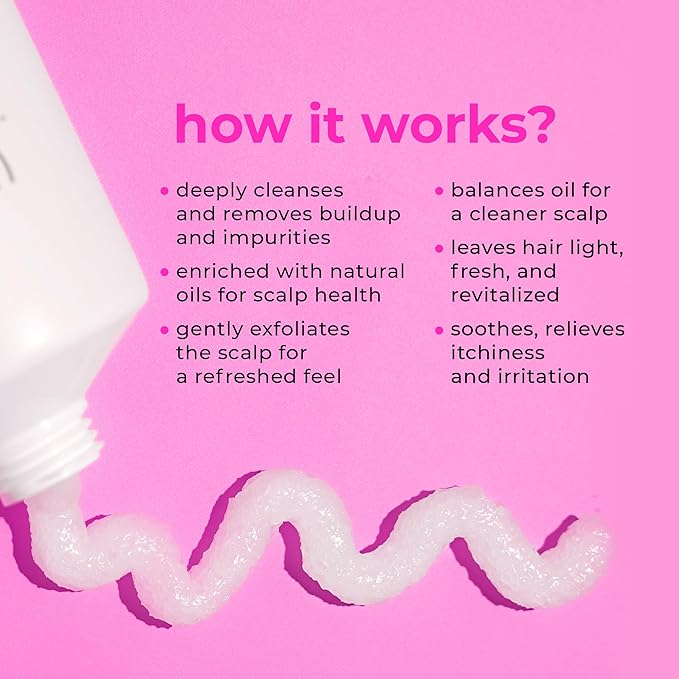 Only4Hair Sea Salt Scrub Shampoo scalp detox treatment