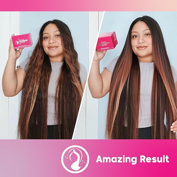 Nutree Professional HAIR MASK FOR DAMAGED HAIR BRAZILIAN BONDOX TREATMENT 8.8 oz Thermal Activated Mask for Dry Frizzy Hair | Formaldehyde Free | Results for up to 1-3 months | Almond Oil Hair Repair