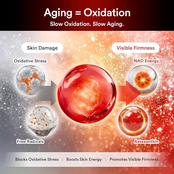 Abib Red effect serum 1.05 pump 1.01 fl oz Anti-aging Facial Skincare with Nicotinamide Mononucleotide (NMN) 1% & Astaxanthin 0.5% for 24-Hour Antioxidant & Anti-Wrinkle Support for All Skin Types
