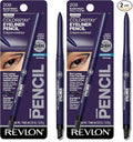 REVLON ColorStay Pencil Waterproof Eyeliner, Smudge-Proof, Eye Makeup with Built-In Sharpener, 209 Black Violet, 0.01 oz (Pack of 2)