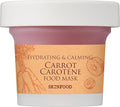 SKINFOOD Carrot Carotene Food Mask, Korean Skincare Wash-Off Mask for Soothing & Moisturizing, Carrot Seed Oil & Beta-Carotene, 120g / 4.23 fl.oz.