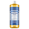 Dr. Bronner's Pure-Castile Magic Liquid Soap - Made with Regenerative Organic Certified Oils- 18-in-1 Uses for Face, Body, Hand, Hair, Laundry & More- Vegan, Non-GMO- Body Wash- Peppermint,32oz