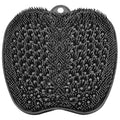 BESKAR Shower Foot Scrubber Mat with Non-Slip Suction Cups, Foot Spa Brush for Cleaning & Exfoliating Your Feet No Bend, Foot Points Reflexology Mat for Relax Your Feet