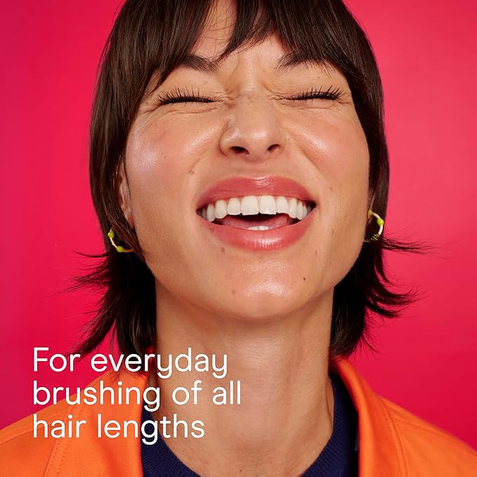 Conair Salon Results Detangling Hairbrush - For Men and Women, All Hair Types with Nylon Bristles