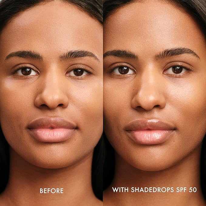 Summer Fridays ShadeDrops SPF 50 Mineral Milk Sunscreen - Lightweight + Hydrating Face Sunscreen - Zinc Oxide SPF for Face with Ceramides - Daily Skin Care for Sensitive Skin - Vegan Sunblock (1.7 Oz)
