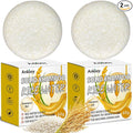 2 Pack Rice Water Shampoo Bar for Hair Growth,Deep Cleansing Rice Shampoo Bars,Solid Soap for Women and Men,Reduce Breakage,Anti Hair Loss,Boosts Shine -Paraben/Silicone & Sulfate-Free,Vegan Hair Care