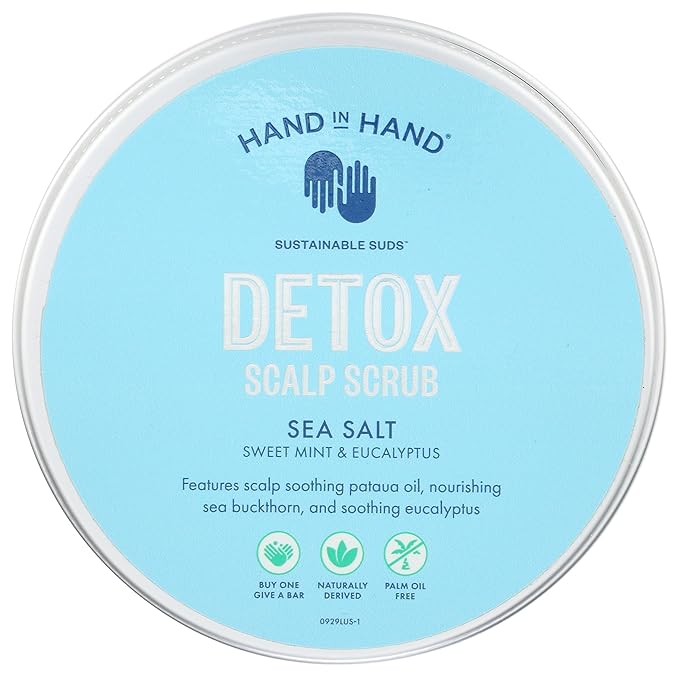 Hand In Hand, Scalp Scrub Detox, 6 Ounce