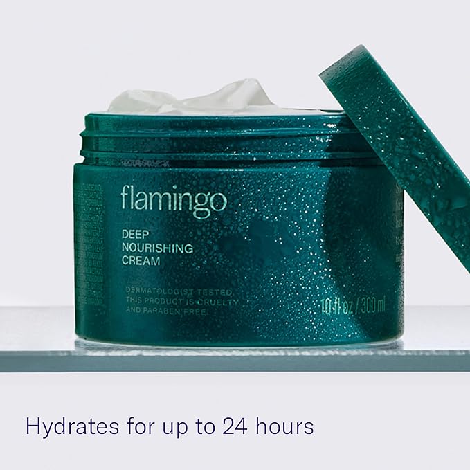 Flamingo Women's Deep Nourishing Cream 10oz (Pack of 2)