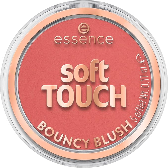 essence | Soft Touch Bouncy Blush | Lightweight, Buildable Cream to Powder Blush | Long-Lasting Natural Flush | Vegan & Cruelty-Free Makeup (30 Exotic Daisy)