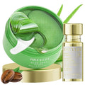 BREYLEE Renewal Care Kit with Aloe Vera Eye Masks – 60 Pcs & Renewing Serum, Under Eye Patches For Puffy Eyes,Hydrates, Improves And Firms The Eye Area, Suitable For Both Women And Men