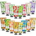 KONEUK 16 Pack Hand Cream Gifts Set, Bulk Hand Lotion Travel Size for Dry Cracked Hands, Hand Cream for Mothers Day Gifts, Teacher Appreciation Gifts, Nurses Week Gifts and Bridal Shower Gifts