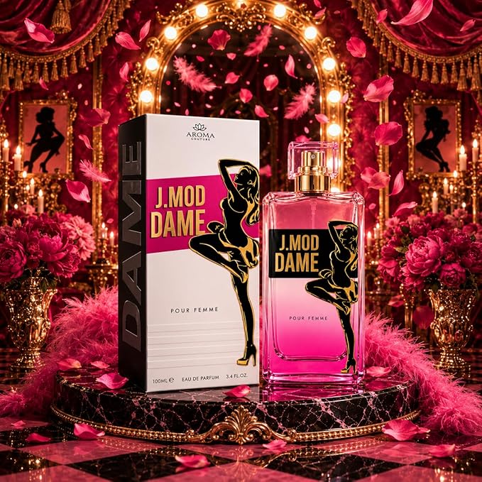 La Dame Pour Femme Eau de Parfum for Women - Floral Perfume with Orange, Grenadine and Rose - Long Lasting Unconventional French Fragrance Spray, 3.4 Fl Oz / 100 ml