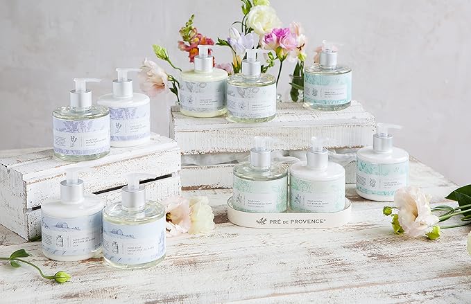 Pre de Provence Collection Shea Butter Enriched Silky Smooth Emollient Hand Lotion, Sea Salt, 11 Fl Oz