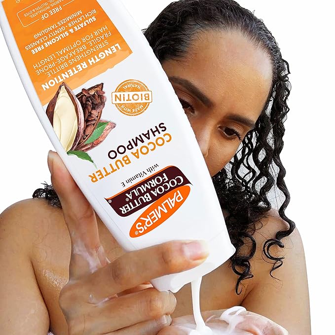 Palmer's, Cocoa Butter Formula Biotin Length Retention Shampoo, 13.5 Fl Oz (Pack of 2)