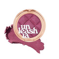UNLEASHIA Dough Dough Waffle Blush Blush, Pressable Bouncy Jelly Texture, Cream-to-Powder Blush with Shimmer, Lightweight & Long-Lasting, Glowy Radiant Cheeks (No.3 Jammy Grape)