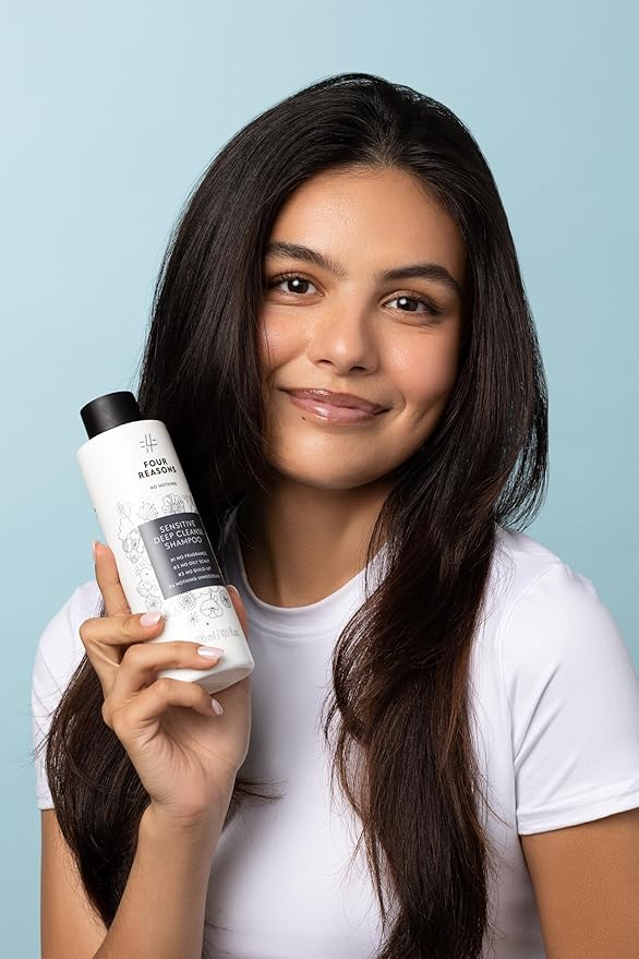 No nothing Deep Cleanse Shampoo - Fragrance Free Clarifying Shampoo for Build Up Removal & Sensitive Oily Scalp - Hypoallergenic, Unscented, Silicone-Free, Vegan - Gentle Detox Shampoo - 10.1 fl oz