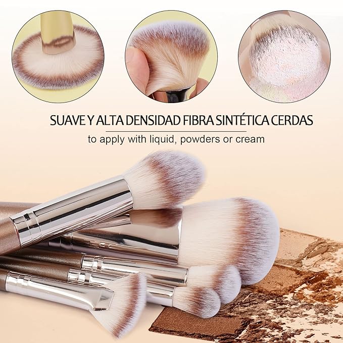 Make up Brushes, 20 Pcs Professional Makeup Brushes Set Foundation Eyeshadow Blush Brush,Travel Kabuki Blending Concealers Face Powder Eye Makeup Brush Sets with Gift box