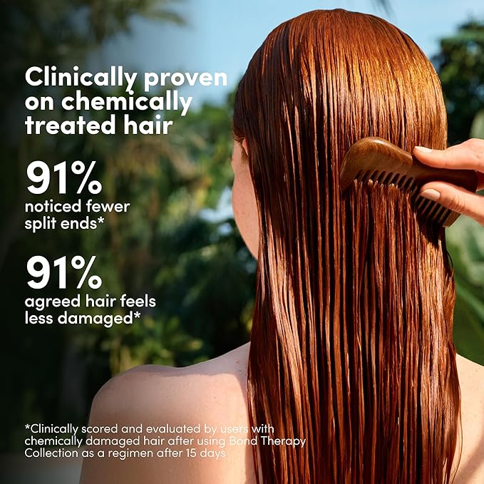 Coco & Eve Bond Therapy Pro Bond Shampoo & Conditioner Set. Strengthening Bond-Building with Cutibond™ Repair Complex. Nourishes & Reduces Breakage for Chemically Treated, Damaged Hair (18.94 fl oz)