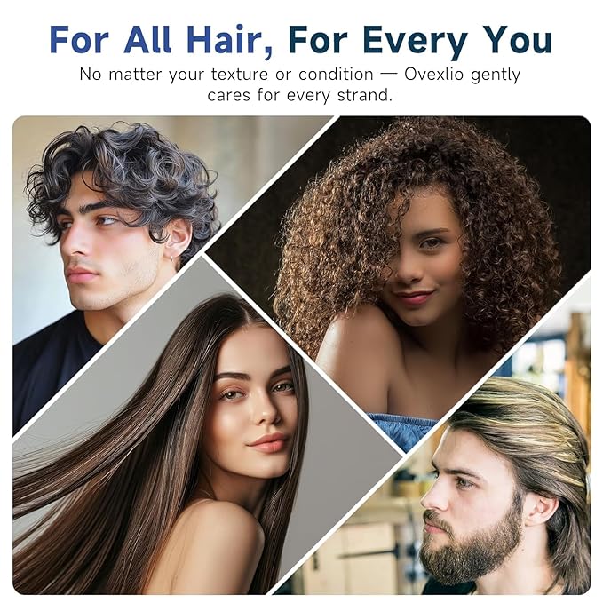 Hair Growth Shampoo with Biotin & Rosemary for Thinning Hair for Women, Anti Hair Loss Shampoo, Natural Thickening Formula, Sulfate Free with Comb, 11.84 fl oz
