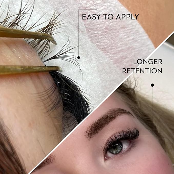One V Salon Pro 6D Promade Loose Fans, 1000 Premade Volume Lash Fans | D Curl | 0.07 mm | 8–15 mm Mixed Lengths | Thin Base, Hand-Crafted(6D-0.07-D-Curl)