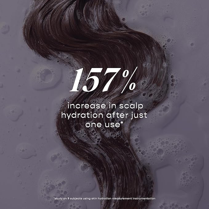 LolaVie Exfoliate & Detox Scalp Shampoo - 6 oz, 2 Pack - 2-in-1 Clarifying Shampoo & Scrub with Activated Charcoal & AHAs - Reduces Flaking, Boosts Volume - Color Safe - All Hair Types