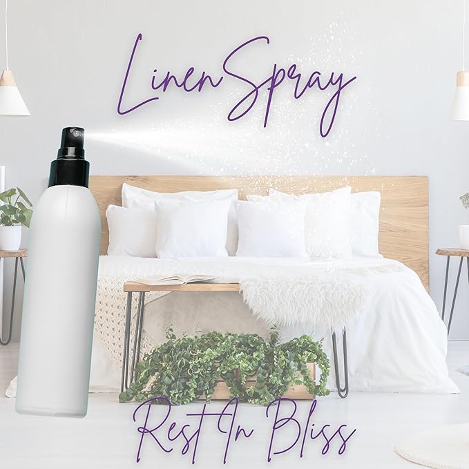 Warm Vanilla Sugar Linen Spray – Fabric Mist for Pillows, Sheets & Linens, Home Fragrance Spray (8 oz)