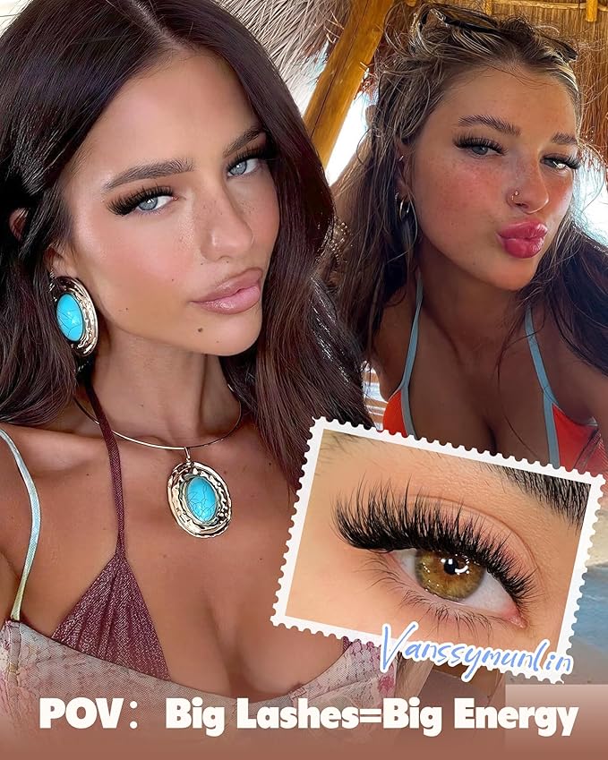 Wispy Fluffy Lash Clusters, Plush Volume 3D Eyelash Clusters Fairy Cluster Eyelash Extensions Soft D Curl Cluster Lashes 10-18mm 144pcs Individual lashes for Daily Makeup DIY at Home by Vanssymunlin