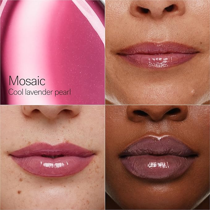 ILIA - Overglaze Hydrating Lip Gloss | Long-Wear, Non-Sticky, 24-Hour Hydration | Smooth + Plump | Vegan + Silicone-, Gluten-, Nanoparticles-Free (Mosaic)
