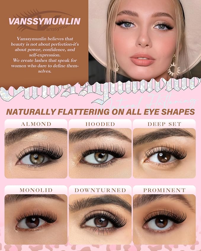 Short Wispy Lash Clusters 10-12-14mm Natural Eyelashes Clusters pestañas postizas naturales C Curl Cluster Eyelash Extensions Fairy Lashes Clusters Lightweight Eyelash Clusters DIY Individual Lashes