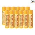 Burt's Bees Back To School Gift Ideas, Lip Balm - Original Beeswax 12 Count Pack in Bulk, Lip Moisturizer With Responsibly Sourced Beeswax, Natural Origin Conditioning Lip Treatment, 12 Tubes, 0.15 oz