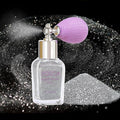 Yosca Body Glitter Spray, 30ML Diamond Body Shimmer Powder Hair Spray Silver Glitter Sparkle Highlighter Makeup Festival Concert Party Mardi Gras Rave Accessories for Rave Clothes Hair Face Nail Art