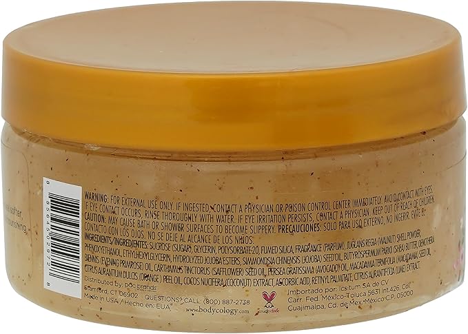 Bodycology Cherish The Moment Exfoliating Sugar Scrub for Women, 10.5 Fluid Ounce