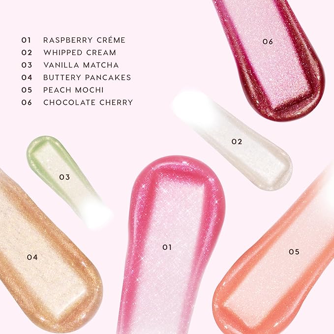 ColourPop Fresh Kiss Glossy Lip Balm - Hydrating Lip Care Enriched with Peptides + Hyaluronic Acid - Pearlescent Shimmer Finish - Vegan + Cruelty-Free - Raspberry Crème (0.49 oz)