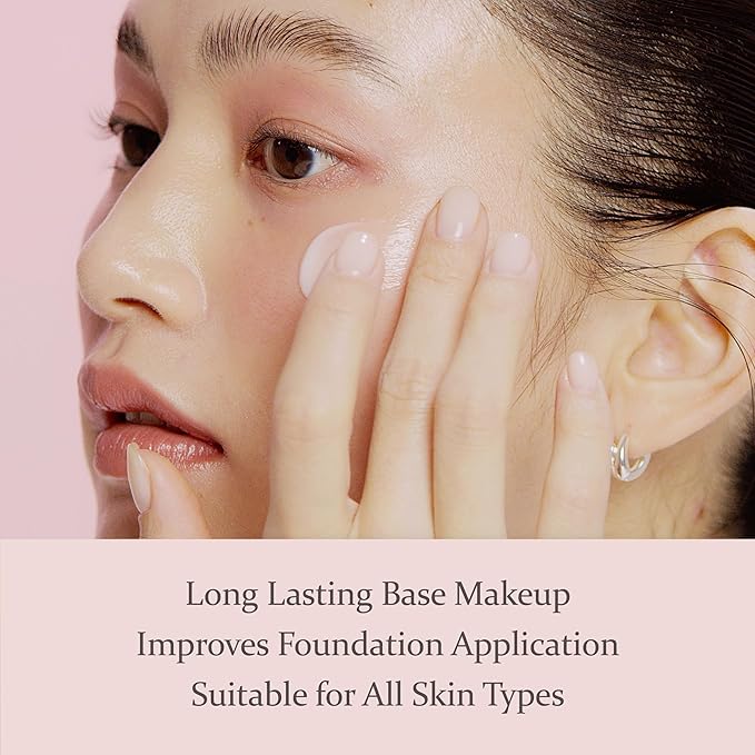 Hince Second Skin Hydrating Primer Makeup Boosting Moisturizing Primer for Lasting Pore Coverage Smooth & Supple Skin, 1.35 fl.oz. Light Pink